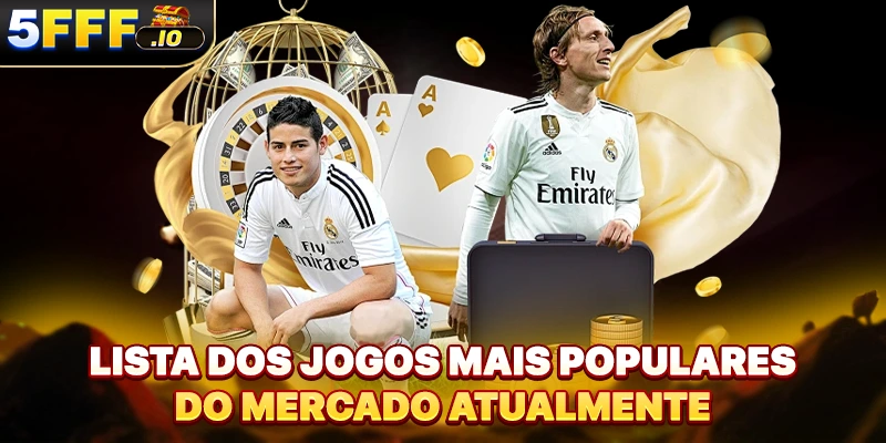 Lista dos jogos mais populares do mercado atualmente