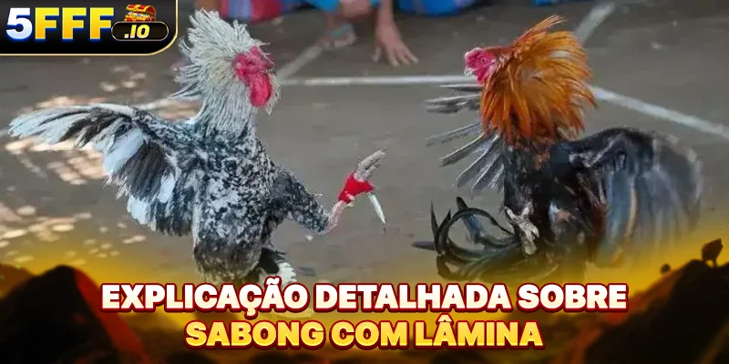 Explicação detalhada sobre sabong com lâmina